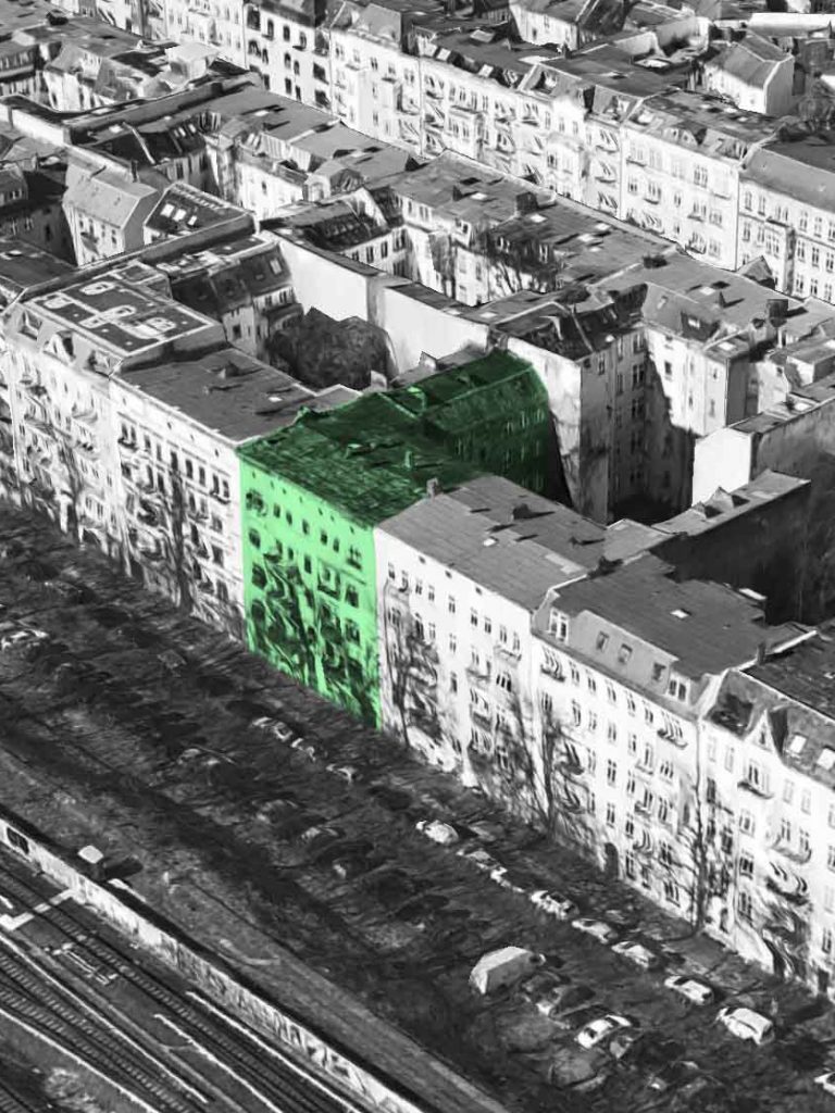 Rönnestrasse Vogelperspective zoomed out